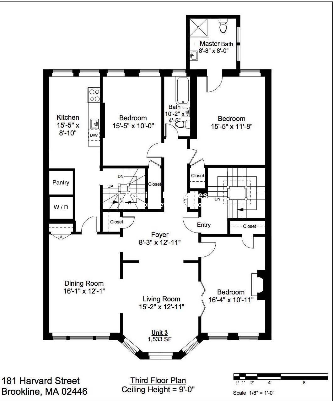 181 Harvard St, Coolidge Corner