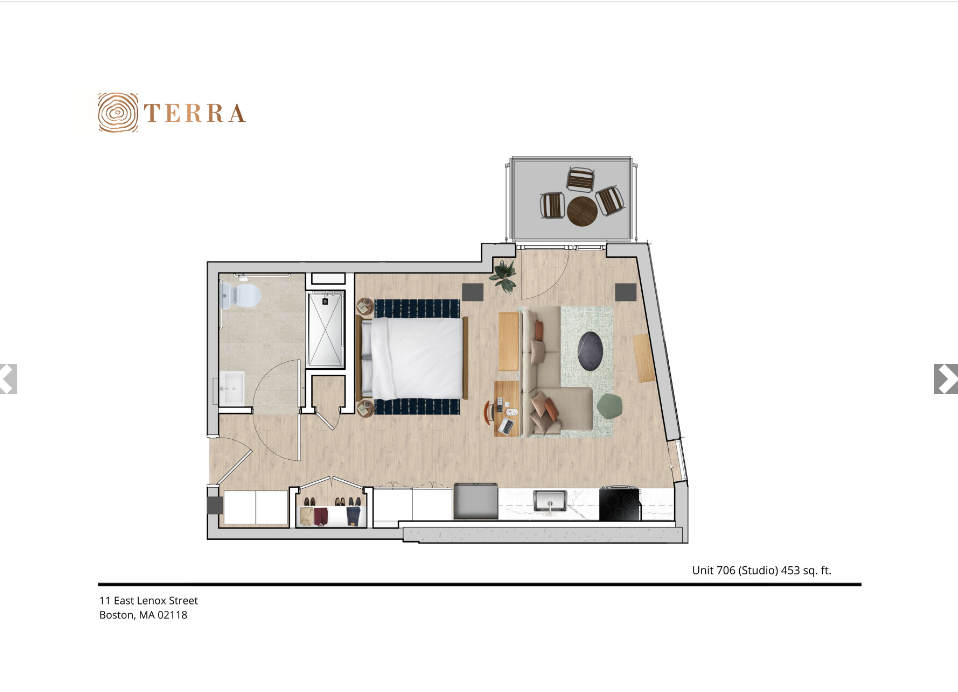 11 East Lenoz, South End