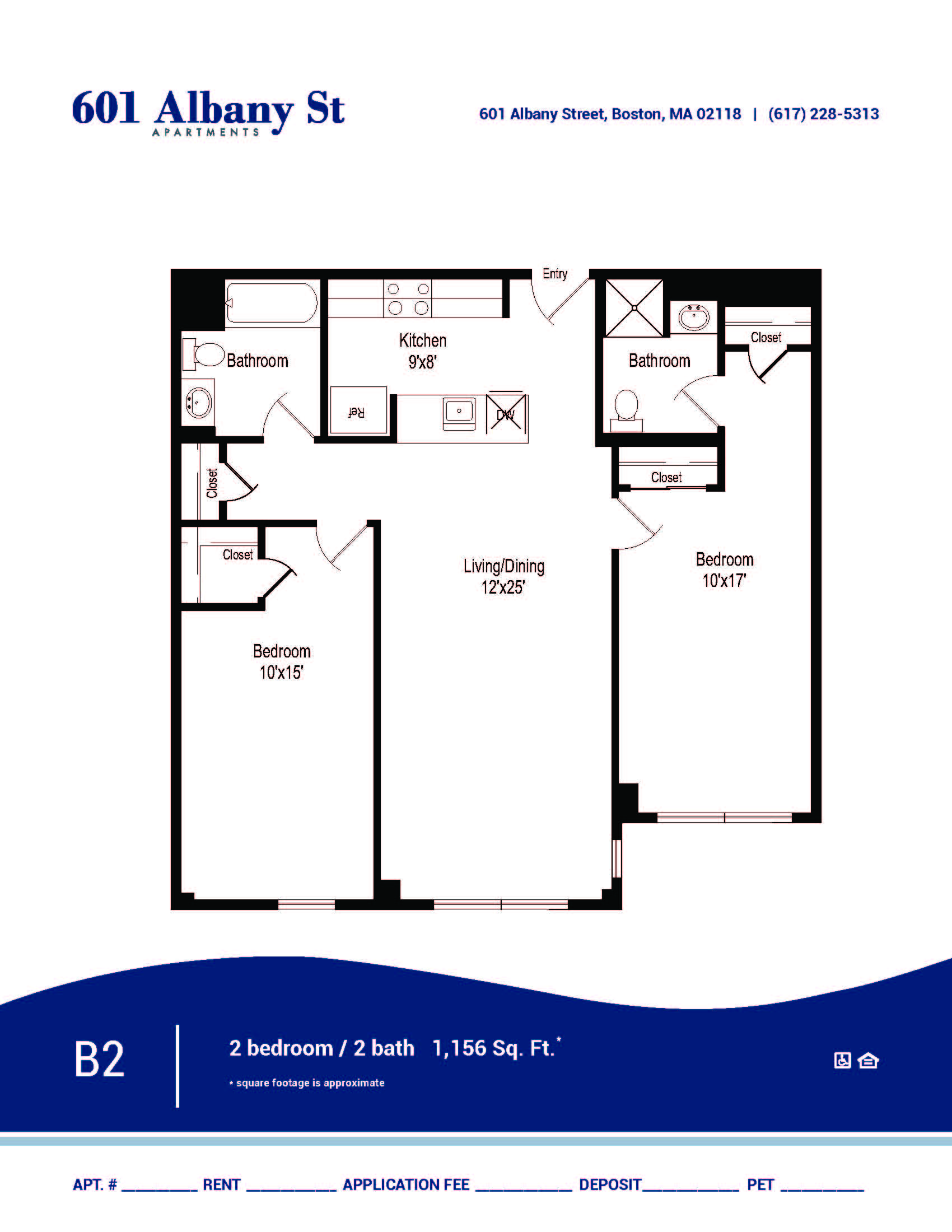 601 Albany St, South End