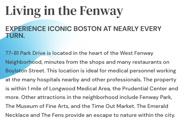 81 Park Dr, Fenway