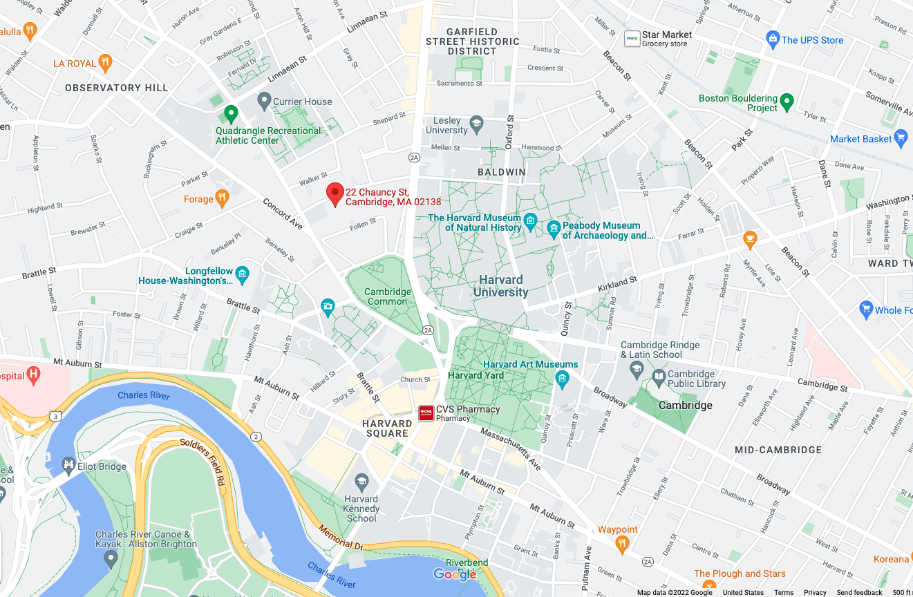 22 Chauncy St, Harvard Square