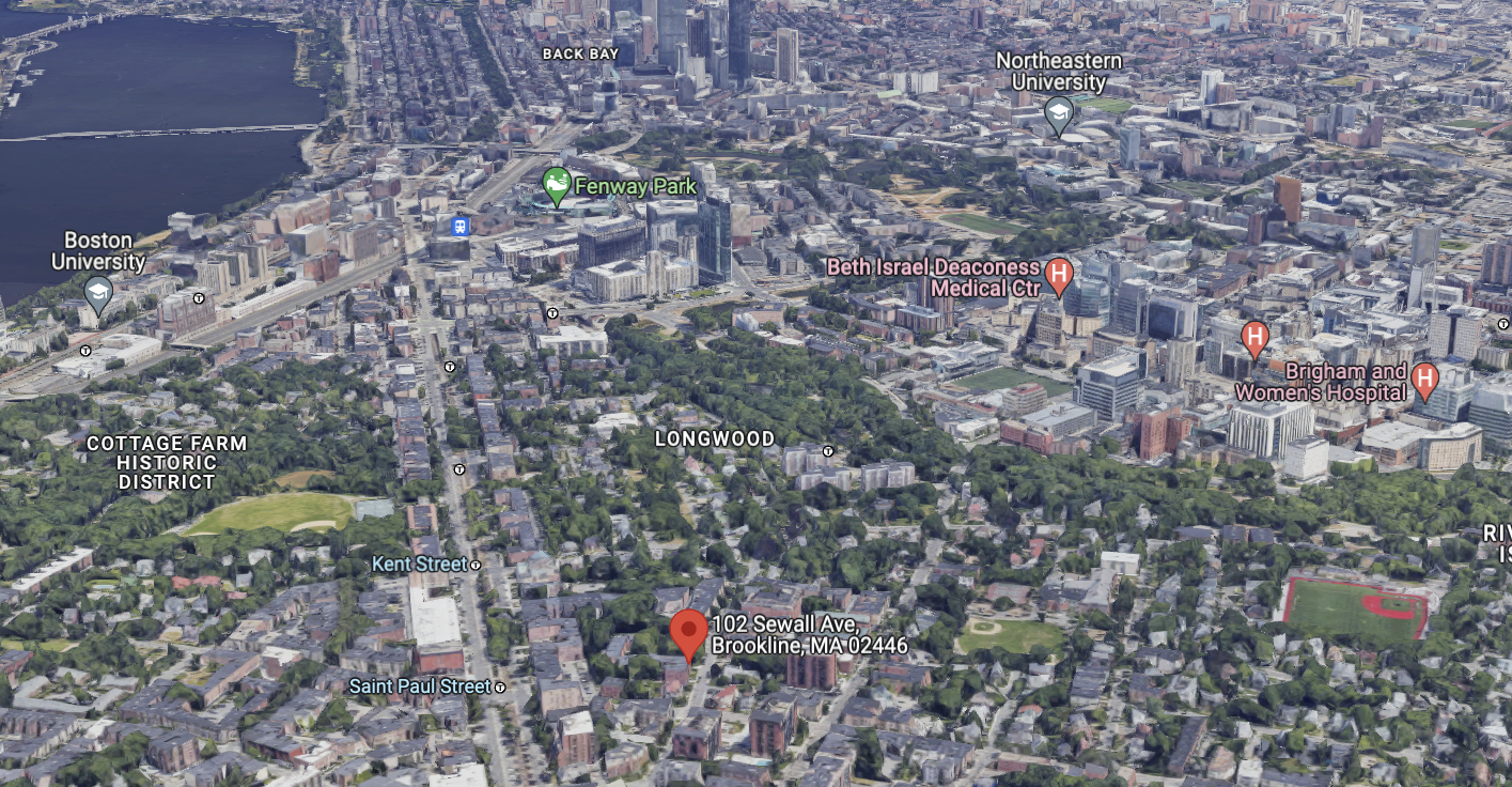 102 Sewall Ave, Coolidge Corner