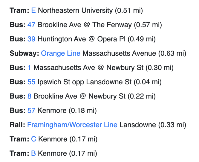 1171 Boylston St, Fenway