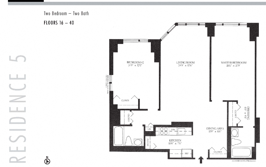 1 Devonshire Pl, Midtown