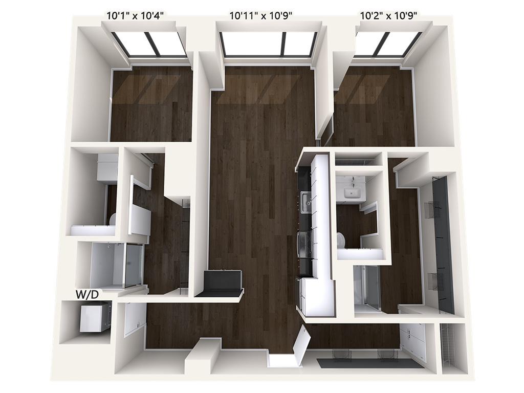 45 Stuart St, Downtown