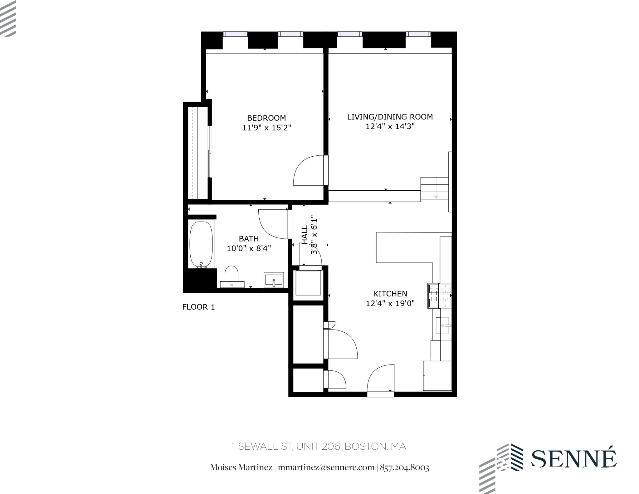 1 Sewall, Mission Hill