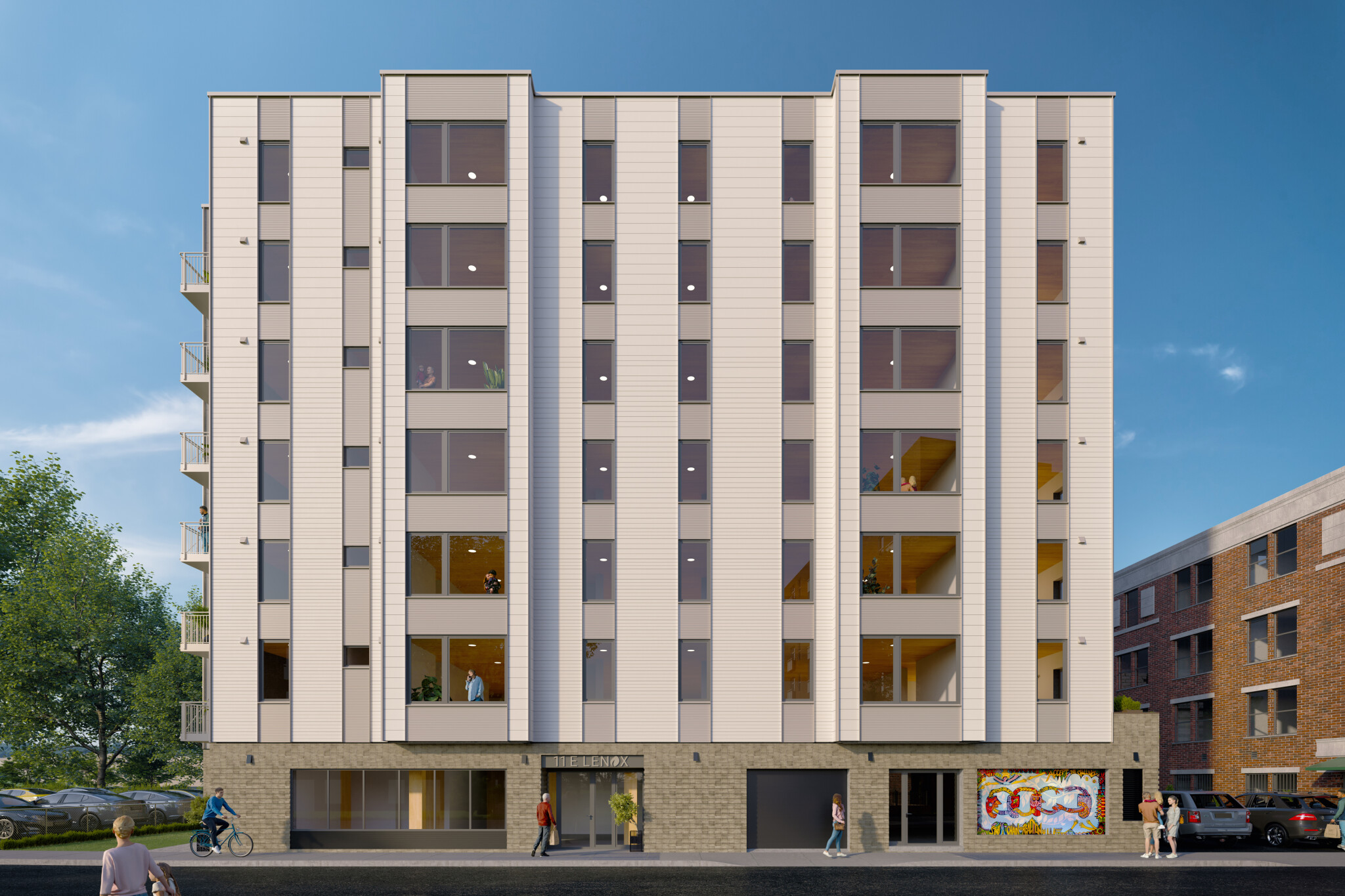 11 East Lenox, South End